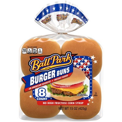 Ball Park Hamburger Buns - 15oz/8ct