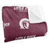 University Of Arkansas At Little Rock Logo Pattern Silky 50x60 Blanket, 1 Sided - 3 of 4