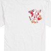 Men's - Disney - Minnie Kiss Art Short Sleeve Graphic T-Shirt - 2 of 4