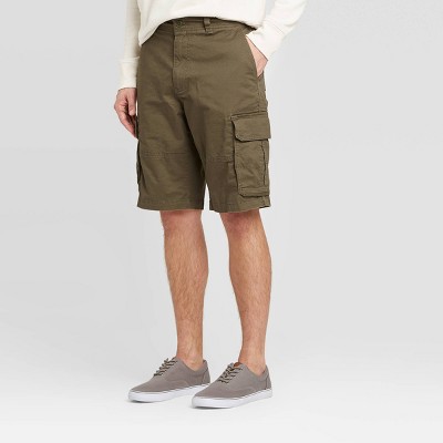 dark green cargo shorts