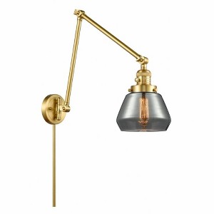 Fulton - 1 Light Double Extension Swing Arm Wall Sconce In Industrial Style-30 Inches Tall and 8 Inches Wide - 1 of 1