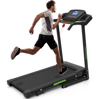 Foldable Treadmill with Incline, Electric Treadmill with Bluetooth Speaker, 3.5HP Powerful Motor, 330LBS Weight Capacity