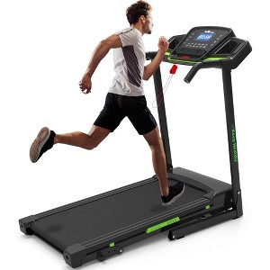 Foldable Treadmill with Incline, Electric Treadmill with Bluetooth Speaker, 3.5HP Powerful Motor, 330LBS Weight Capacity - 1 of 4