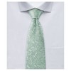 Jacob Alexander Men’s Floral Cotton Necktie - 4 of 4