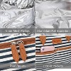 Women's Fashionable Insulated Lunch Bag with Leather Handle, Kids  Leakproof Lunch Cooler Tote, Reusable Lunch Box - Tirrinia - 4 of 4