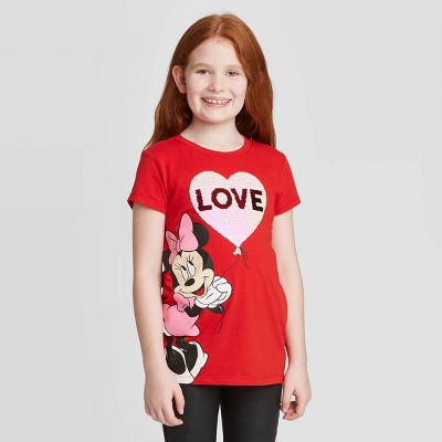 minnie mouse sequin shirt