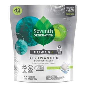 Seventh Generation Ultra Power Plus Dishwasher Detergent Packs – 43ct/27.3oz