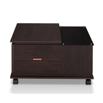 Gillian Contemporary Coffee Table Espresso - HOMES: Inside + Out