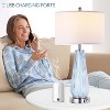 KTMBDW Touch Table Lamp for Bedroom, Small Bedside Lamp with USB Charging Port, 3 Way Dimmable Touch Control Nightstand Lamp for Living Room, Office - 3 of 4