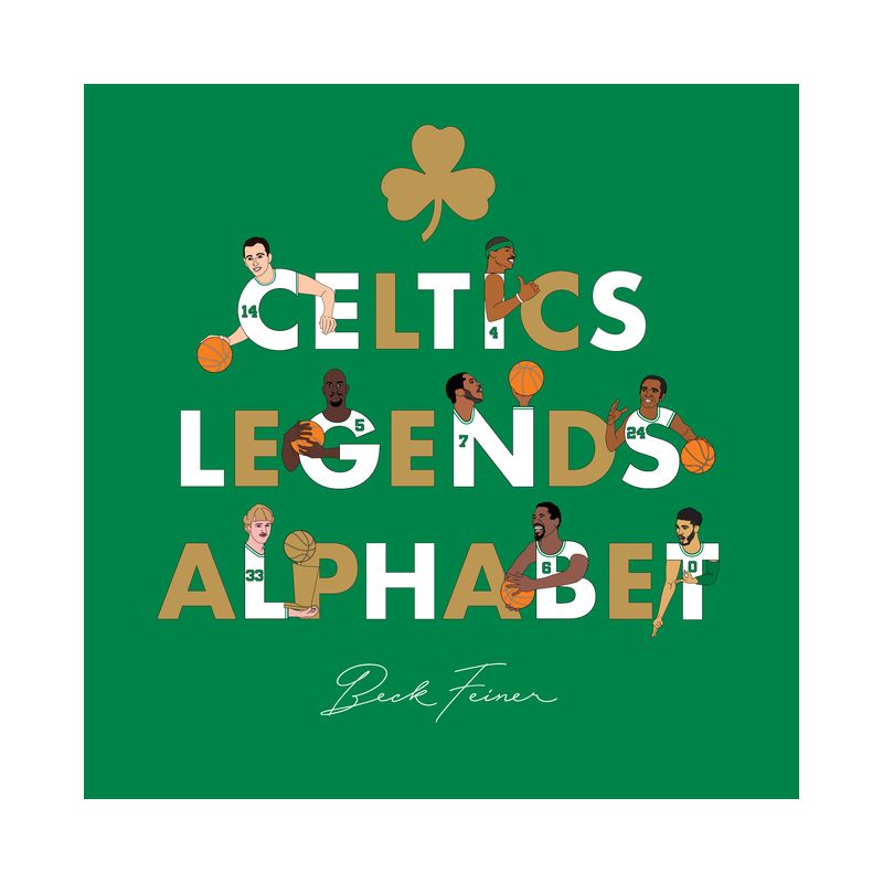 Celtics Legends Alphabet - by  Beck Feiner (Hardcover), 1 of 2