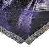 NORTHWEST Star Wars Woven Tapestry Throw Blanket, 48" x 60", Midnight Vader - 2 of 4