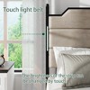 TIRAMISUBEST Queen/King Size Platform Bed w/ Upholstered Headboard, Metal Leg Bed Frame with Touch Lights & USB Ports - 4 of 4