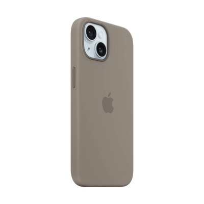 Apple iPhone 15 Silicone Case with MagSafe - Clay