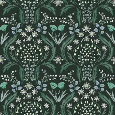 Tempaper & Co. Scandi Floral Peel and Stick Wallpaper