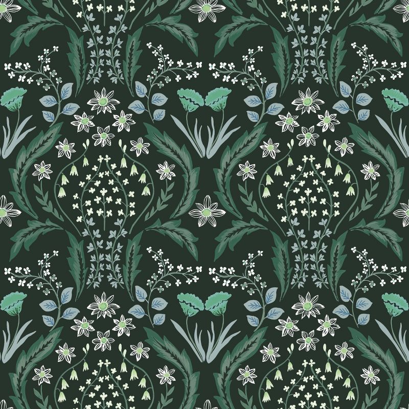 Tempaper &#38; Co. 56 sq ft Scandi Floral Peel and Stick Wallpaper English Garden, 1 of 10