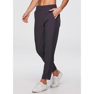 RBX Active Women's Lightweight Ankle Pant Everyday Straight Leg Weekend Pant with Pockets - 1 of 4