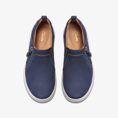 Женские кроссовки Clarks Womens Nalle Lilac Navy Nubuck Sneakers 8 Medium — фото 7