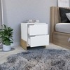 Lyngins Classic Nightstand with Drawer & Open Shelf, End Table, Side Table with Easy Assembly, Small Table for Bedroom, Sturdy Wood Construction - 3 of 4