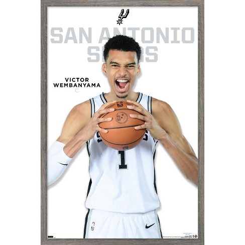 Trends International NBA San Antonio Spurs - Victor Wembanyama Feature Series 23 Framed Wall Poster Prints - image 1 of 4