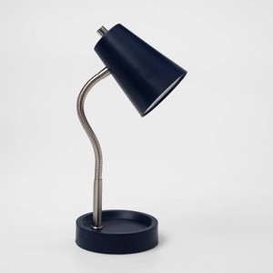 LED Task Table Lamp Navy (Includes Energy Efficient Light Bulb) - Room Essentials , Blue