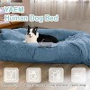 Human-Dog Bed Suitable for You and Your Pet, Animal Paradise, Washable Faux Fur Nap Orthopedic Dog Bed All-In-One, Extremely Comfortable - 4 of 4