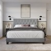 Home Design Dillon Twin Tufted Upholstered Panel Bed - 2 of 4