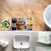 Stupell Industries Cool Puppy Tropical Sunset Printed Plush Bath Mat And Bath Rug, Design By Image World, 18"X30" - 3 of 4