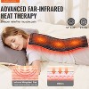 Angel Sar Weighted Heating Pad, Far Infrared Therapy Pad 12x24 Inch for Pain Relief, 4 Heat Levels, Auto Shut-Off - 4 of 4