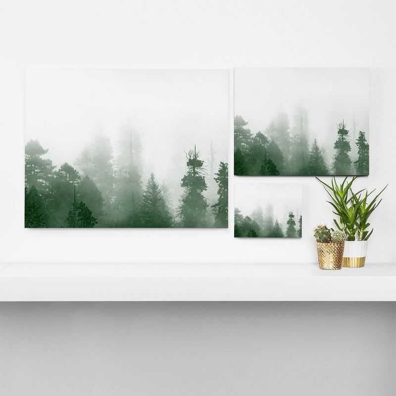 Nature Magick Green Forest Adventure Art Canvas - Deny Designs, 4 of 5