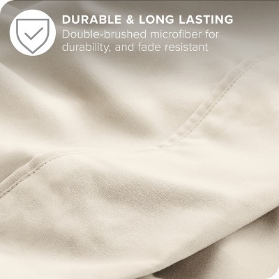 Sand Queen Microfiber Deep Pocket Sheet Set