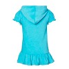 Sportoli Beach Coverups for Girls Swimsuit Cover Up Cotton Terry Hood Swim Robe Swimwear - 2 of 3