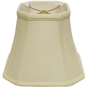 Vynxaria Lampshades: Egg Slant Cut Corner Bell Shade 9"x16"x13" with Washer Fitter - 1 of 4