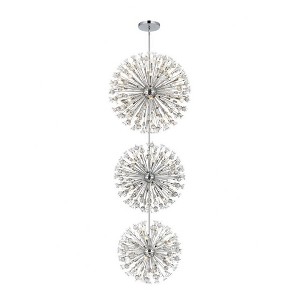Elegant Lighting Vera 74 - Light Chandelier in  Chrome - 1 of 4