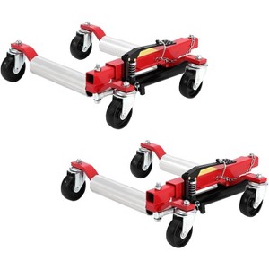 GOCAPTAIN Car Dolly Jack Set of 2, 1500 Lbs Capacity, Car Dollies 12" Mechanical Vehicle Skates for Auto Repair & Tire Service of Truck RV Trailer - 1 of 4