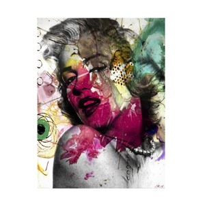 Trademark Fine Art -Mark Ashkenazi 'Marilyn Monroe II' Canvas Art - 1 of 4