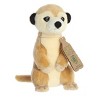 Aurora Small Eco Softies Meerkat Eco Nation Eco-Friendly Stuffed Animal Brown 8" - image 2 of 4