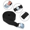 Unique Bargains Cargo Tie Down Straps Travel Luggage Strap Adjustable with Cam Lock Buckle 6 Pcs - 2 of 4