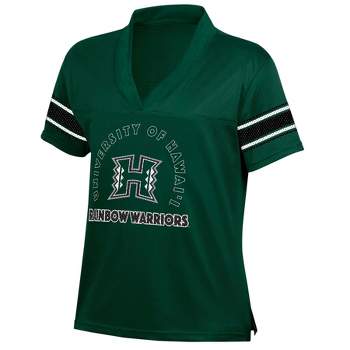 NCAA Hawaii Rainbow Warriors Women's Mesh Jersey T-Shirt