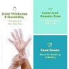 Swtroom 1000Pcs Disposable Transparent Gloves Work for Food Service,Cooking, Cleaning, Hair Coloring, Painting, BBQ - 4 of 4