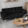 Modern Sofa - Linen Upholstery - 4 of 4