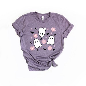 Simply Sage Market Women's Ghost Flower Short Sleeve Graphic Tee - 1 of 3