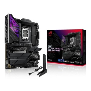 ASUS ROG Strix Z890-E Gaming WiFi Intel Z890 ATX Motherboard with AI, 7X M.2, WiFi 7 - 1 of 4