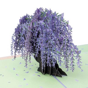Paper Love 3D Wisteria Pop Up Card - 1 of 4