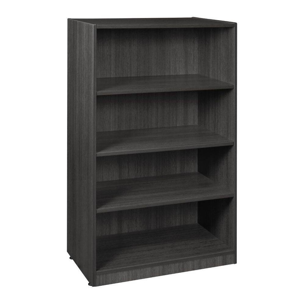 Photos - Wall Shelf 47" Legacy High Bookcase Ash Gray - Regency: Sturdy Wood, 4-Shelf Office S