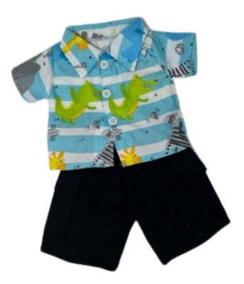 Doll Clothes Superstore Animal Shirt Cargo Pants Fit 15-16 Inch Baby Dolls