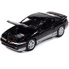 1990 Eagle Talon TSi Black with Sun Roof "Import Legends" Series 1/64 Diecast Model Car by Auto World - 3 of 4