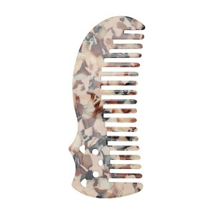 Unique Bargains Cute Cat Marble Hair Comb 1 Pc - 1 of 4