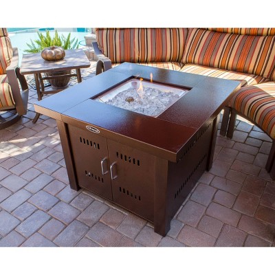 Az Patio Heaters Fire Pits Target, Az Patio Heaters Outdoor Conventional Propane Fire Pit In Hammered Bronze