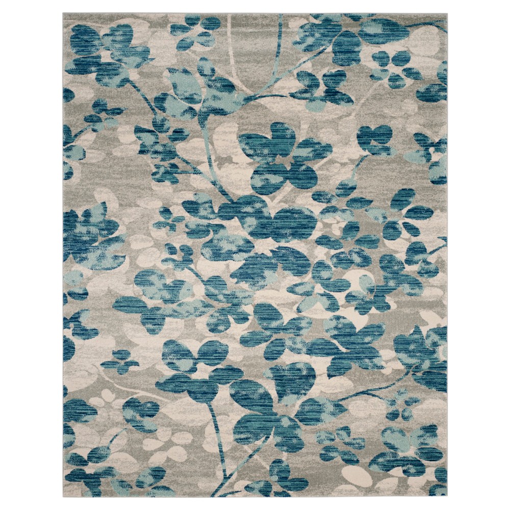 Evoke Rug - Gray/Light Blue - (8'x10') - Safavieh