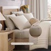 BAGOKIE 7 Pieces Bed in a Bag Comforter Set for All Season - 4 of 4